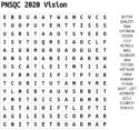 PNSQC 2020 Word Search